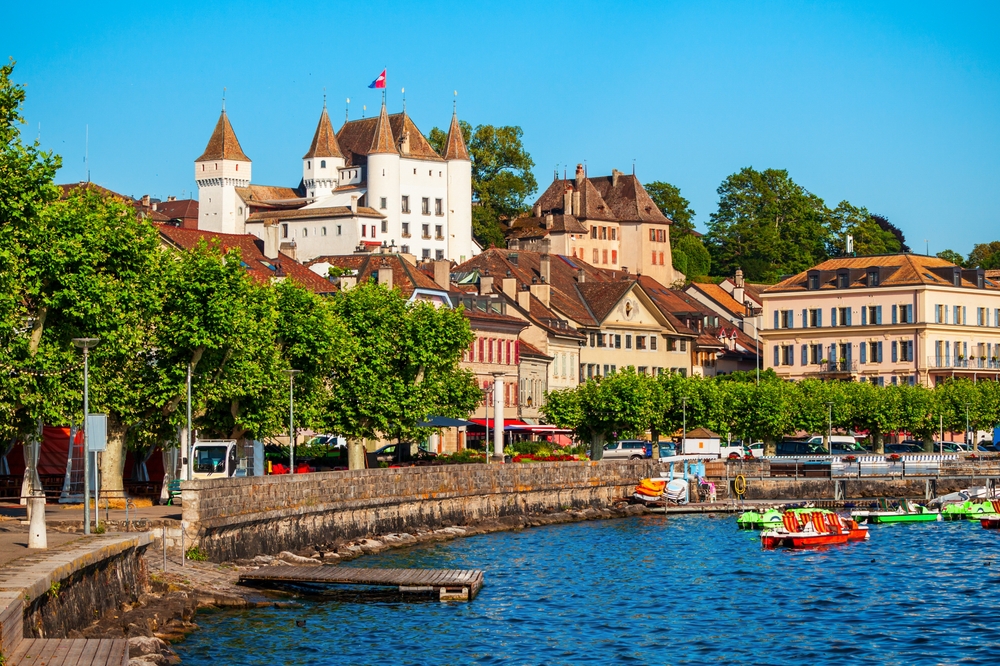 A képen a svájci Gruyères-i vár (Château de Gruyères) látható. - Z(s)eppelin utazás